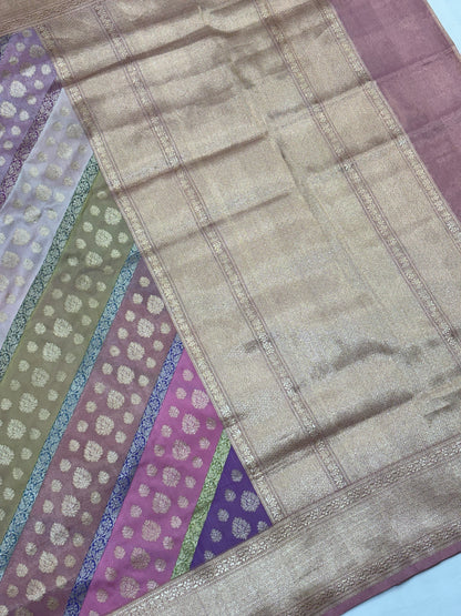 Pure Heritage Rangkaat Handwoven Banarasi Saree