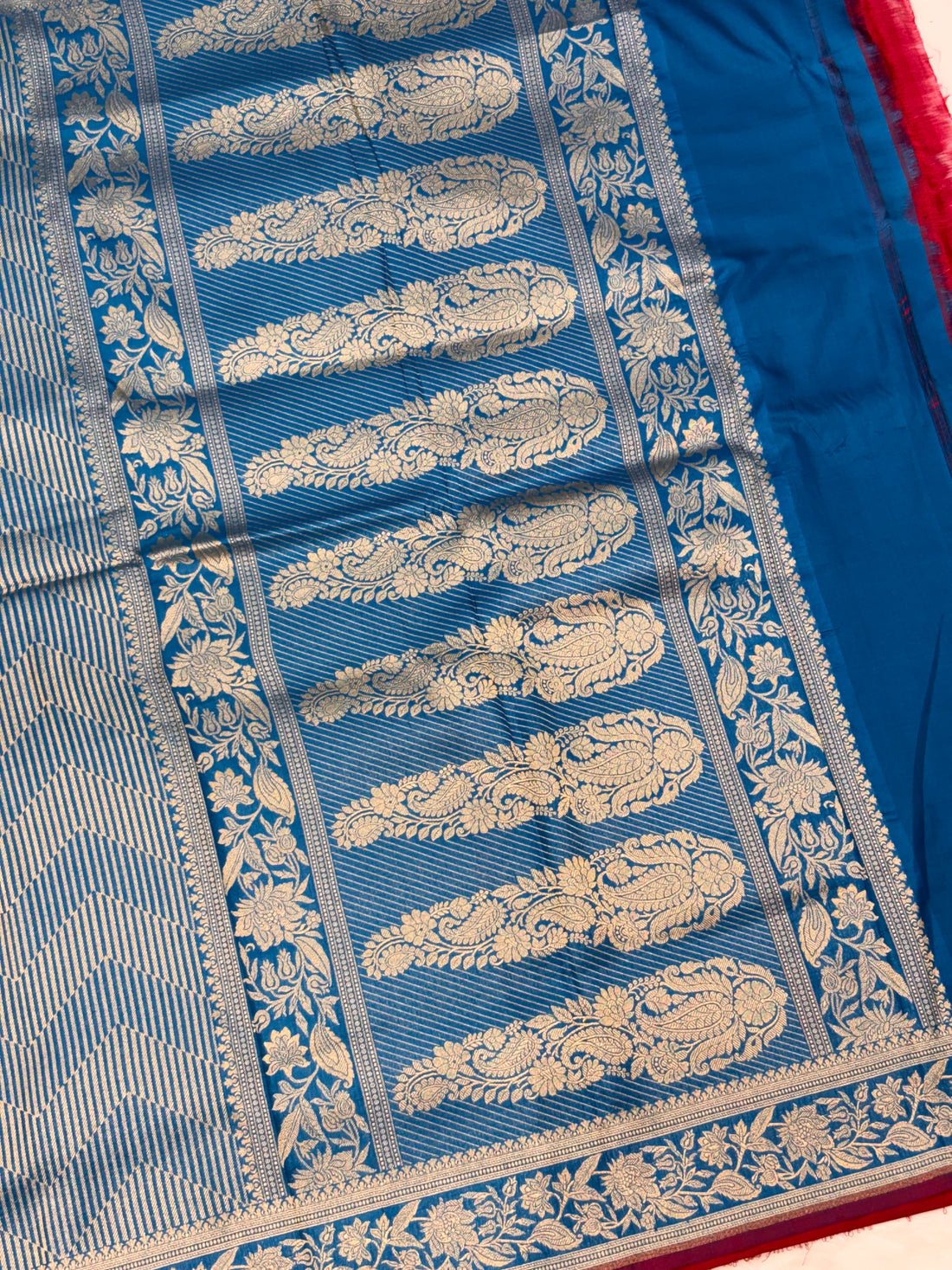 Designer Brocade Pure Katan Silk Handwoven Banarasi Saree