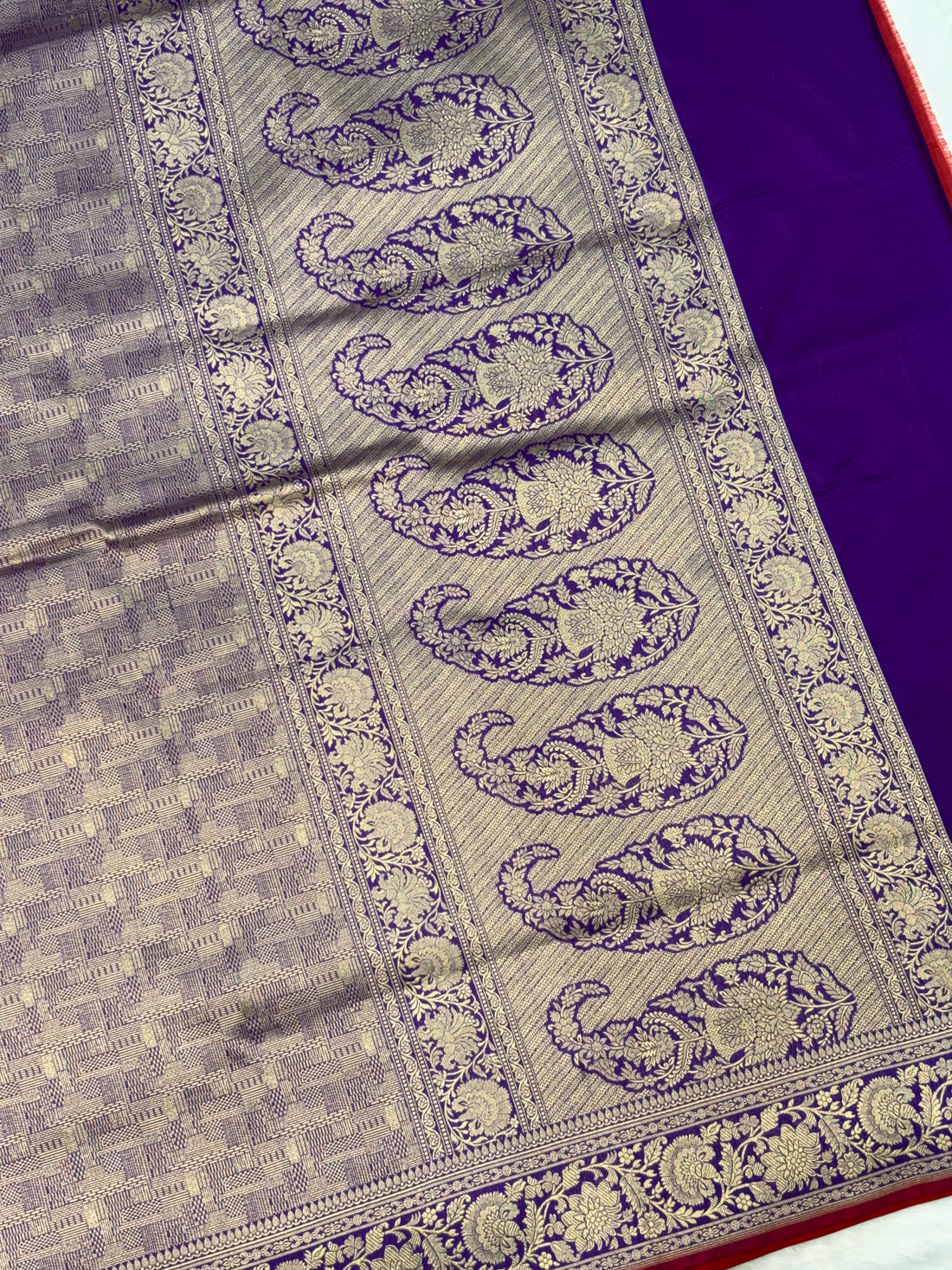Designer Brocade Pure Katan Silk Handwoven Banarasi Saree