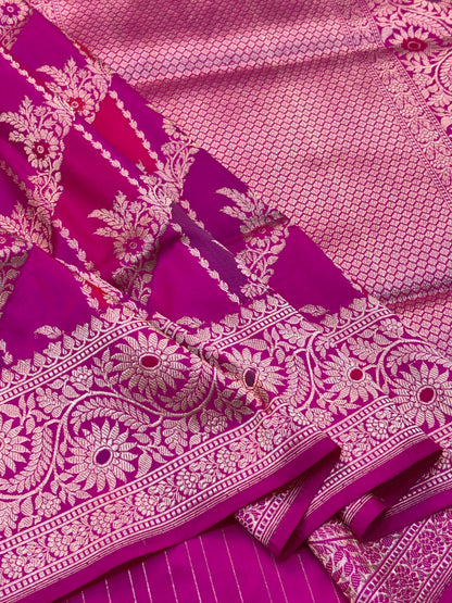 Rangkaat Pure Katan Silk Handwoven Banarasi Saree