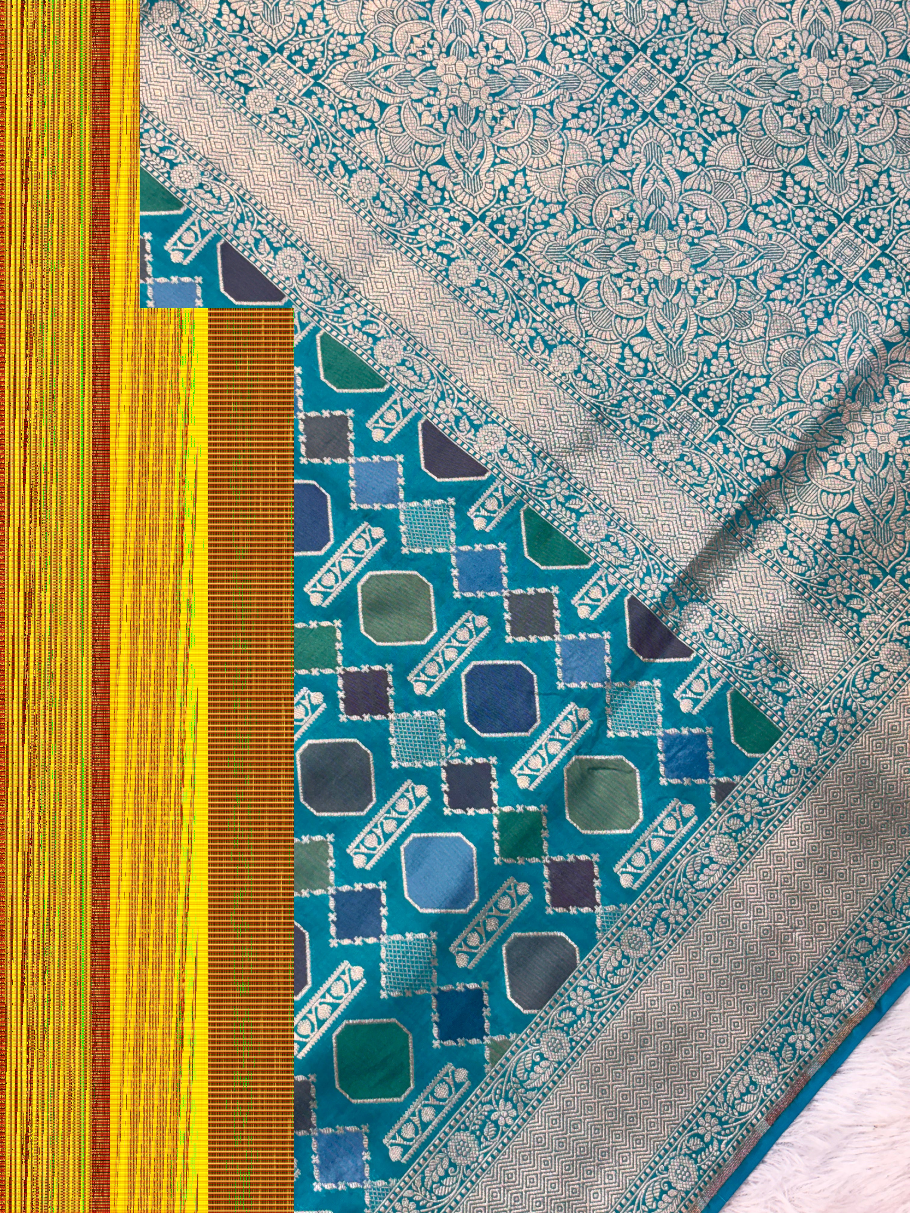 Royal Rangkat Pure Katan Silk Handwoven Banarasi saree