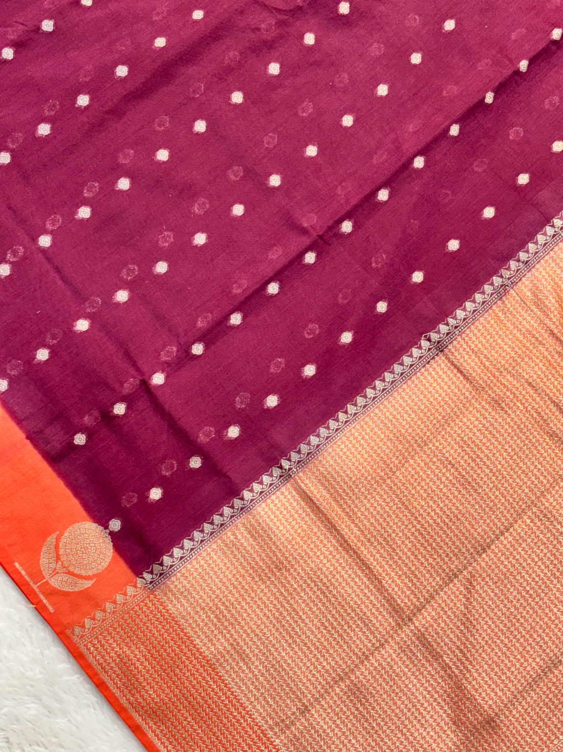 Brown Shade Pure Monga Silk Banarasi Saree